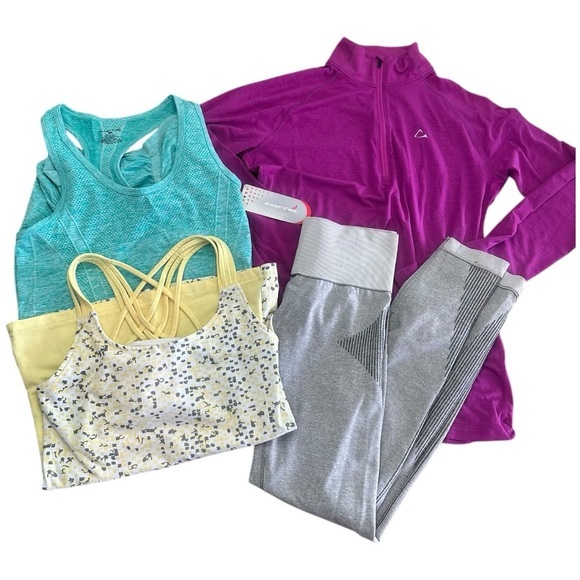 Activewear Bundle Calvin Klein, Exertek, Lions Den & Paradox Tops & Leggings - Picture 1 of 14